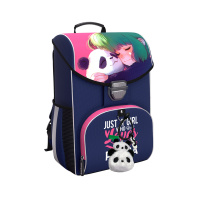 Ученический ранец с грудной перемычкой ErichKrause ErgoLine® 15L Panda Hugs