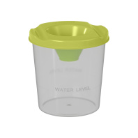 Стакан-непроливайка ErichKrause Neon Solid, желтый