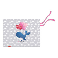 Подкладка настольная текстильная ErichKrause® Dreamy Whale, A3+