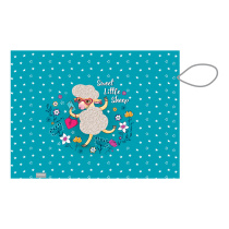 Подкладка настольная текстильная ErichKrause Flower Sheep, A3+