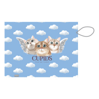 Подкладка настольная текстильная ErichKrause Cupids, A3+