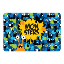 Подкладка настольная пластиковая ErichKrause® Monsters, А3 (в пакете по 12 шт.)