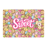 Подкладка настольная пластиковая ErichKrause Sweet Paradise, А3 (в пакете по 12 шт.)