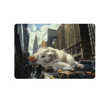 Подкладка настольная пластиковая ErichKrause Big City Cats, А3 (в пакете по 12 шт.)