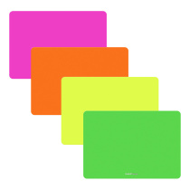 Доска для лепки пластиковая ErichKrause Matt Neon, A5, ассорти (в пакете по 4 шт.)